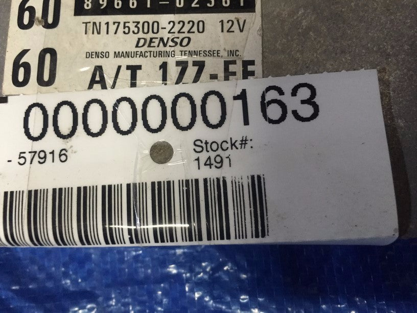 OEM 1998 Toyota Corolla A/T ECU # 89661 02361 Engine Control Module #14912