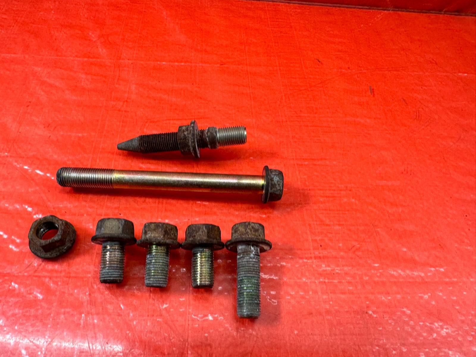 02 05 HONDA CIVIC SI EP3 HATCH   K20A3 ENGINE MOTOR MOUNT BOLTS HARDWARE OEM 2135
