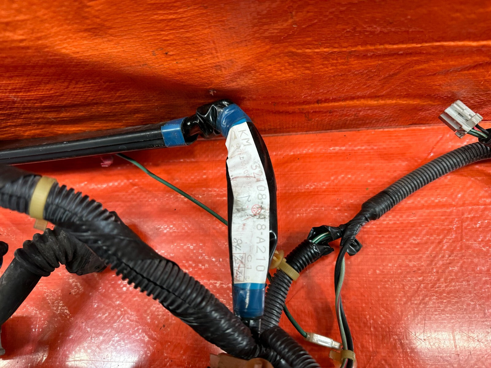 98 01 INTEGRA SEDAN GS GSR LS   FLOOR / REAR WIRING HARNESS WIRE LOOM   OEM #2297