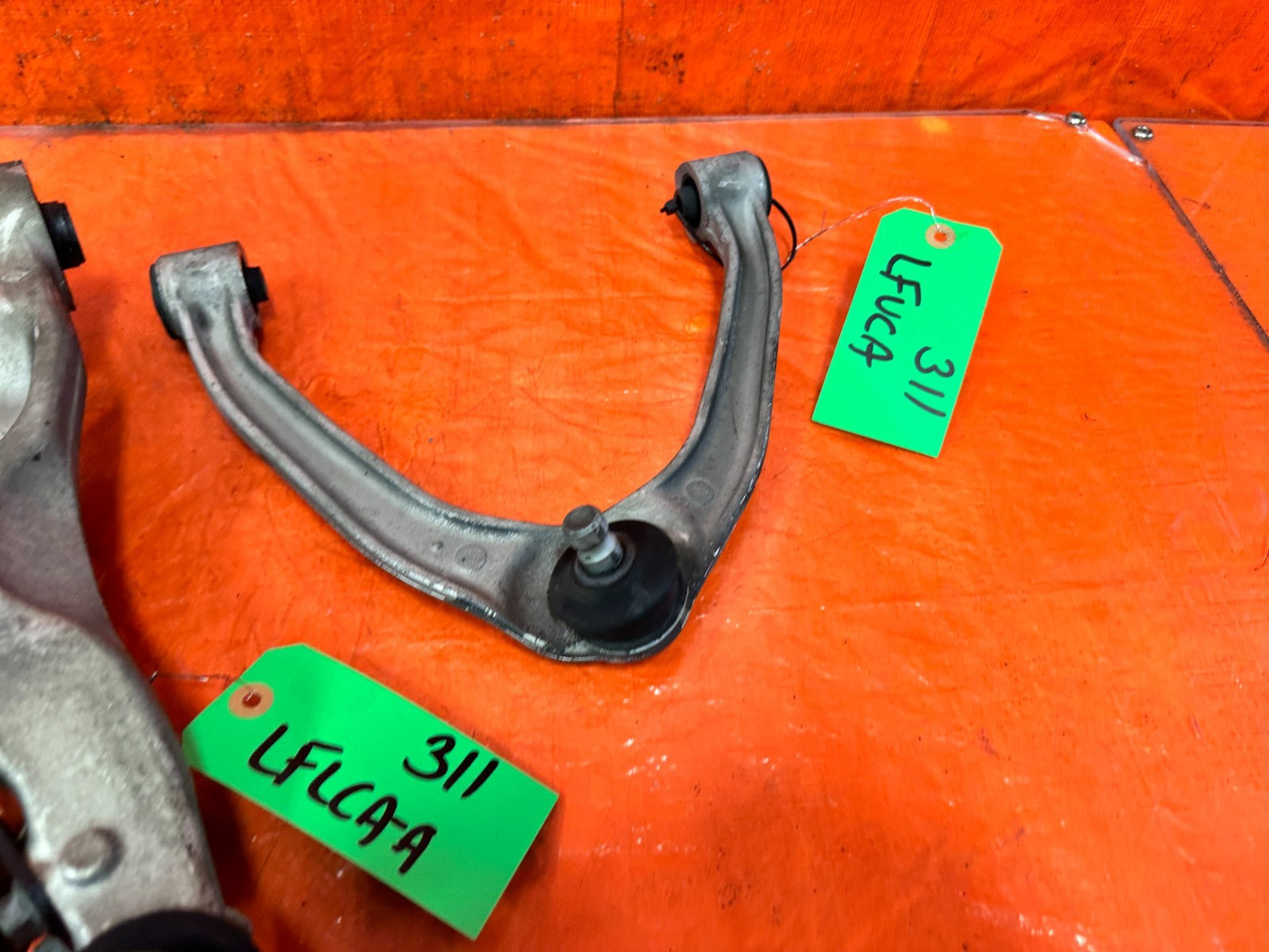 08 15 INFINITI G37 COUPE   DRIVER LEFT  FRONT UPPER & LOWER CONTROL ARM 3119