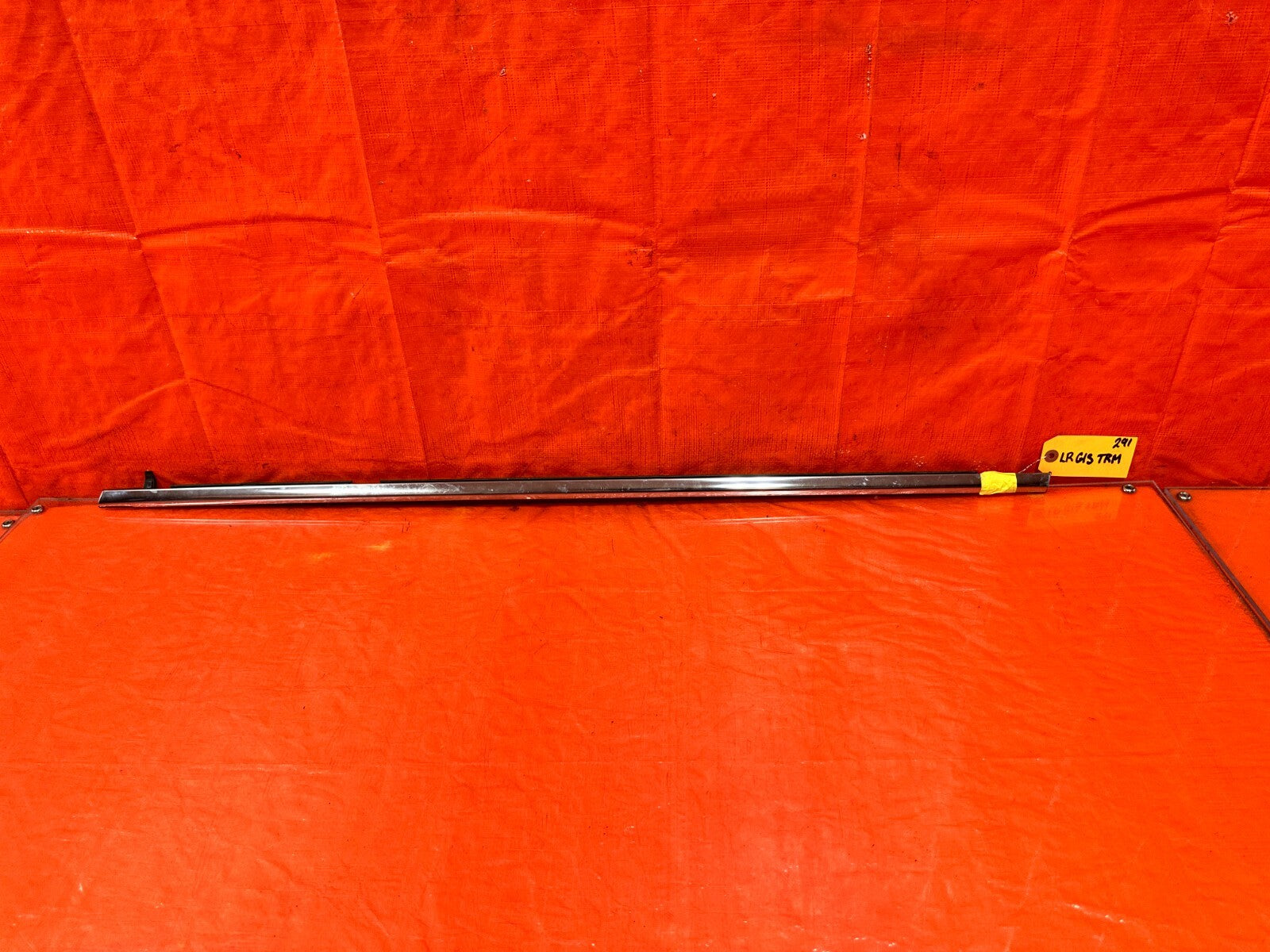 04 08 ACURA TSX   DRIVER LEFT REAR DOOR   EXTERIOR WINDOW TRIM   OEM #2910