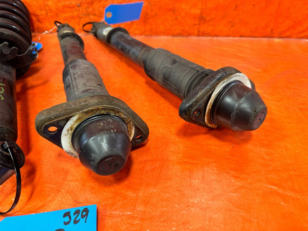 09 15 INFINITI G37 Q60 CONV FRONT REAR SHOCKS STRUTS SPRINGS SUSPENSION #3295