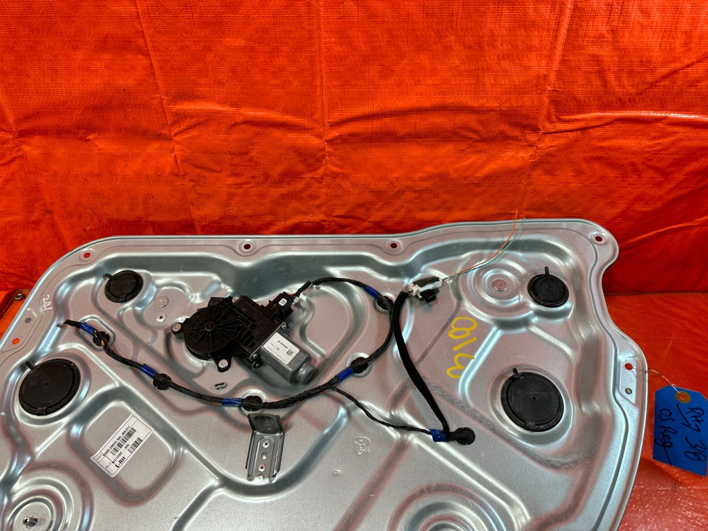 10 16 HYUNDAI GENESIS COUPE   PASSENGER RIGHT WINDOW REGULATOR W/ MOTOR OEM #3184