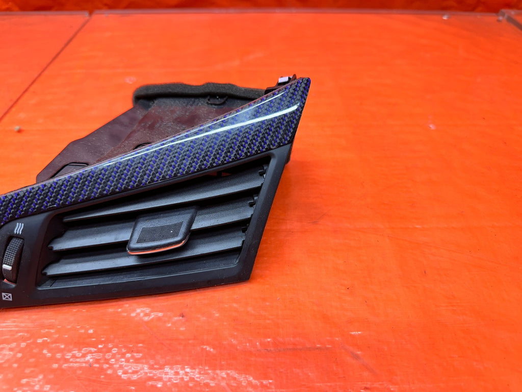 16 23 INFINITI Q60 BLUE CARBON FIBER INTERIOR TRIM DASH KIT OEM FACTORY10