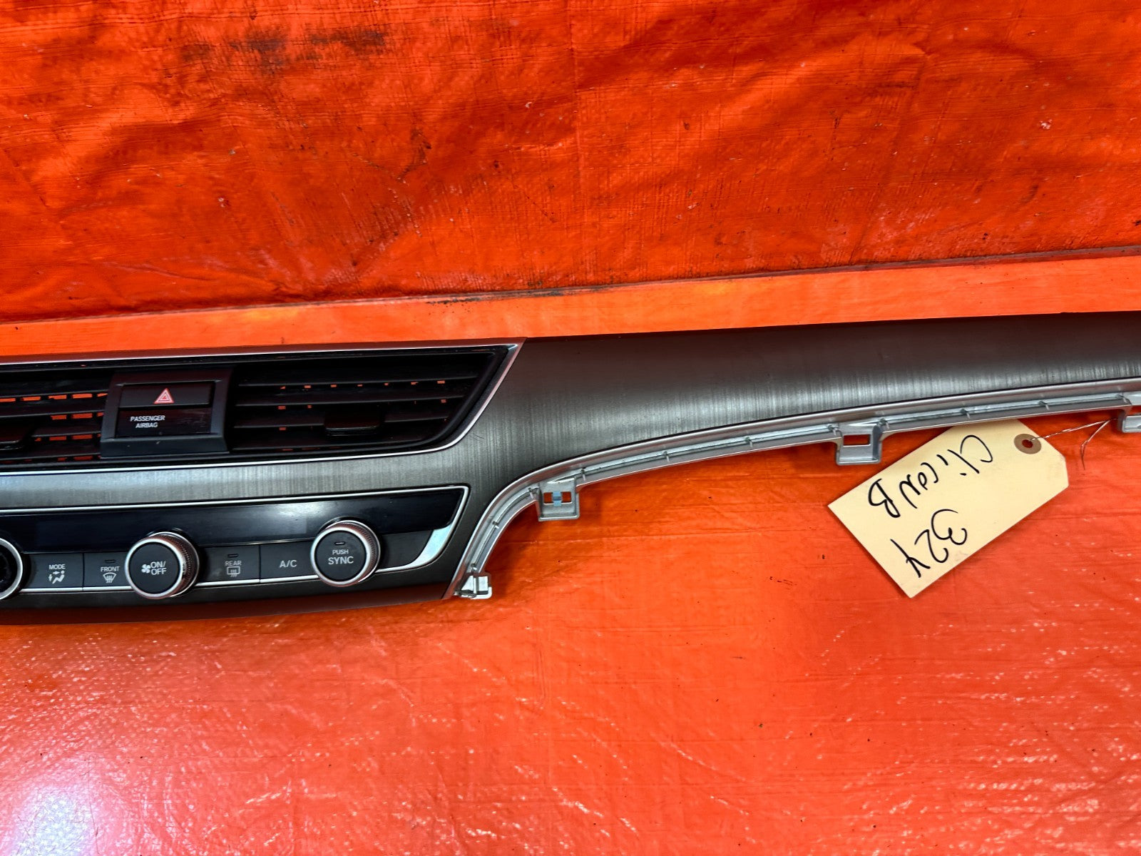 18 22 HONDA ACCORD 1.5L   CLIMATE CONTROL W/ BEZEL TRIM   OEM FACTORY OE #3247