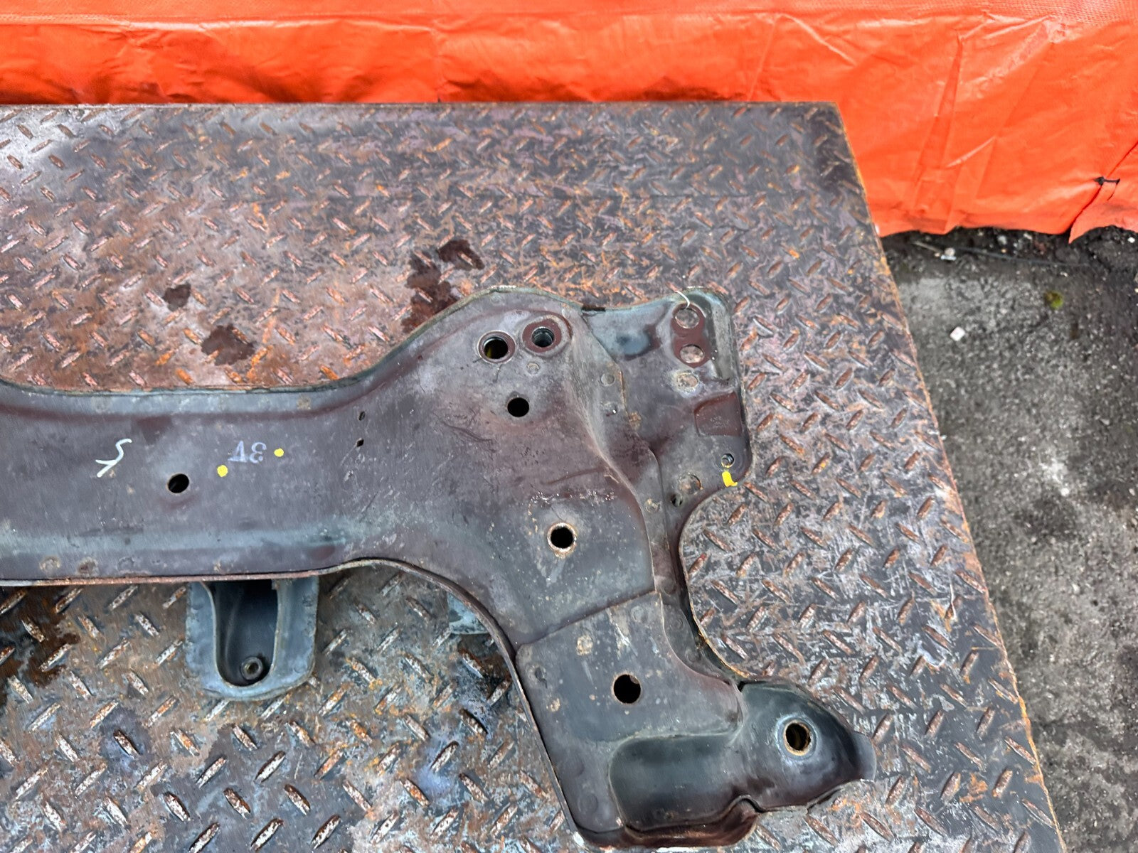 92 95 HONDA CIVIC   MANUAL RACK   SUBFRAME CROSSMEMBER K FRAME ENGINE CRADLE OEM11