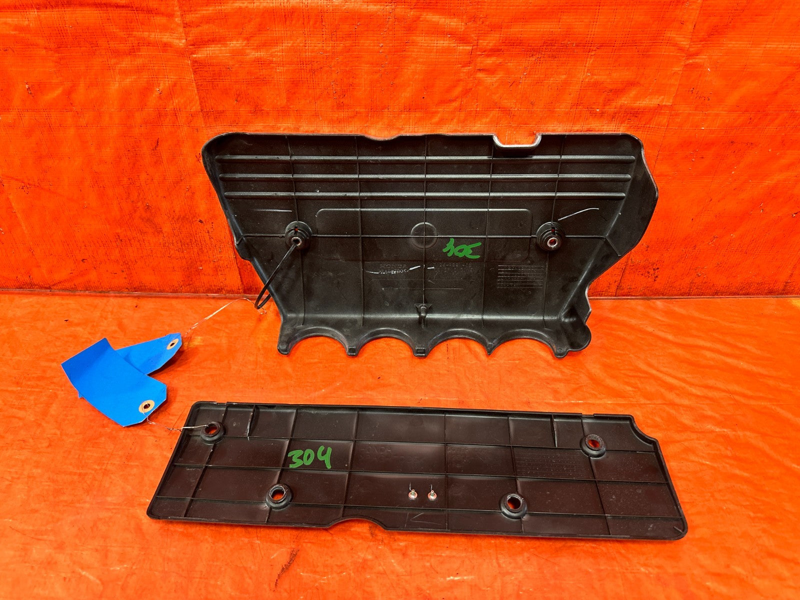 04 08 ACURA TSX   K24A2   INTAKE MANIFOLD COVER TRIM PLASTIC SHROUD   OEM #3043