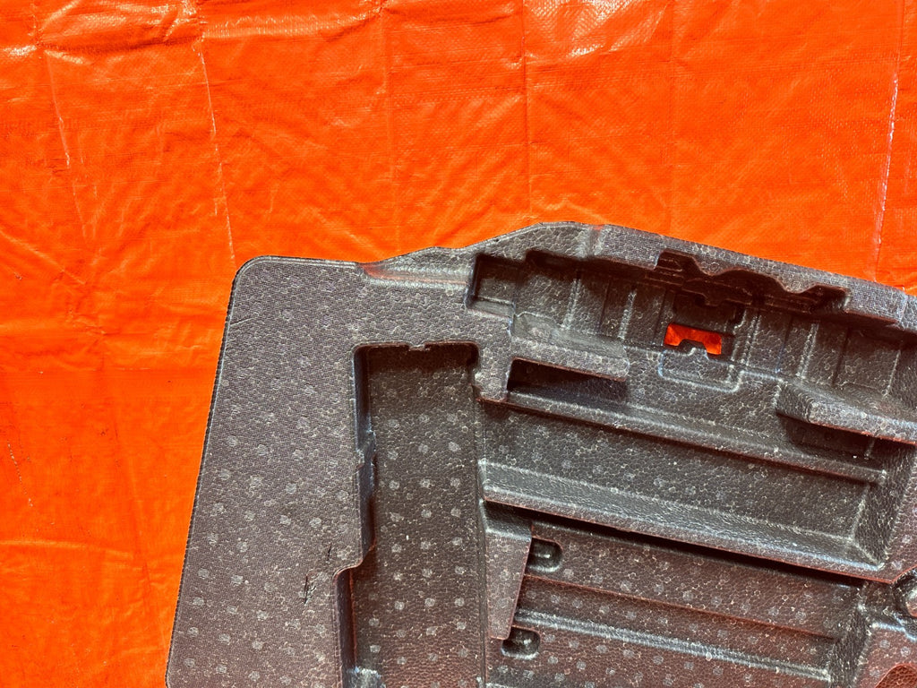 14 23 INFINITI Q50   SPARE TIRE TOOL KIT TRIM FOAM STYROFOAM   OEM #3147