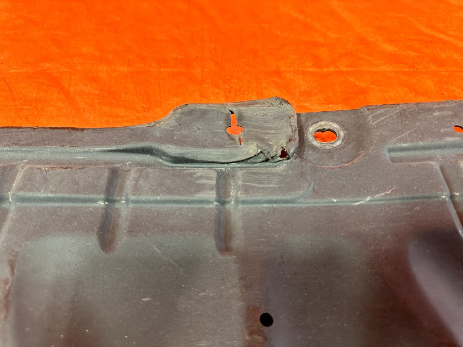 09 15 INFINITI G37 Q60 CONVERTIBLE REAR TRUNK FLOOR TRIM PANEL 74814 JJ50A #3295