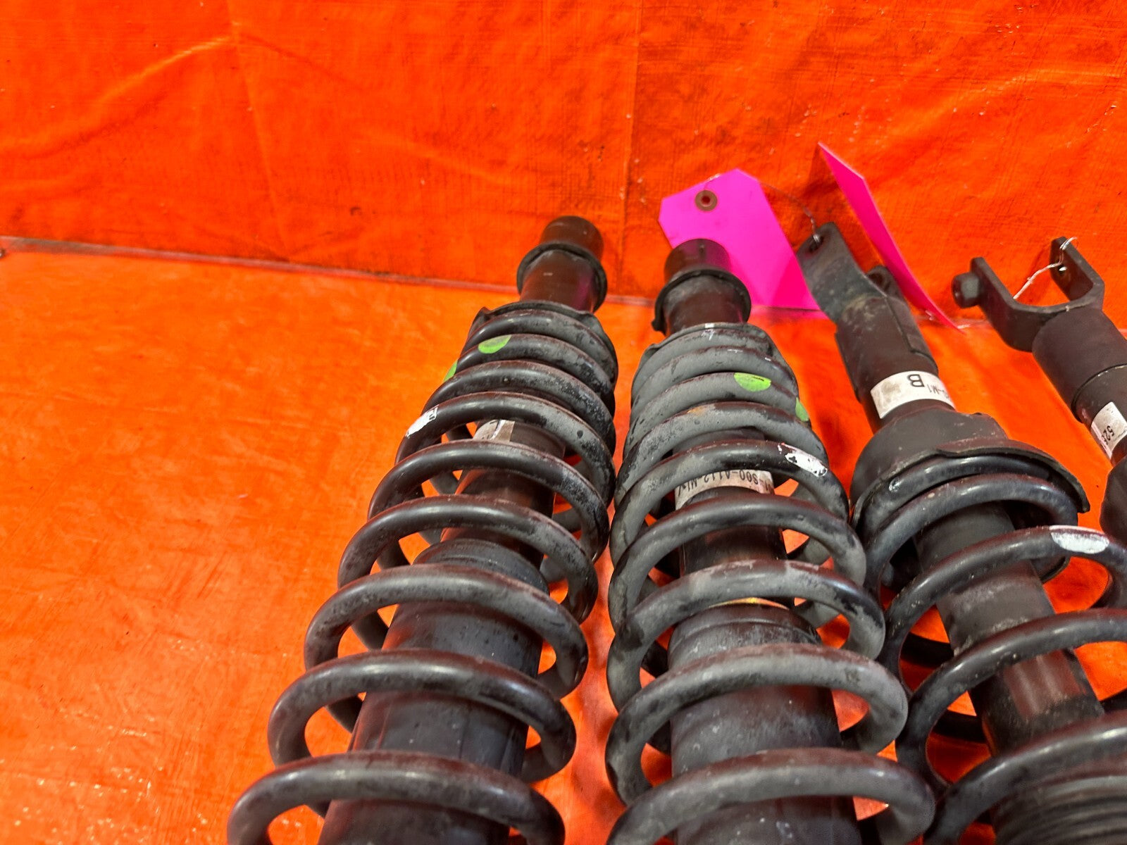 96 00 HONDA CIVIC GENUINE   FACTORY SUSPENSION SHOCKS AND SPRINGS OEM 29713