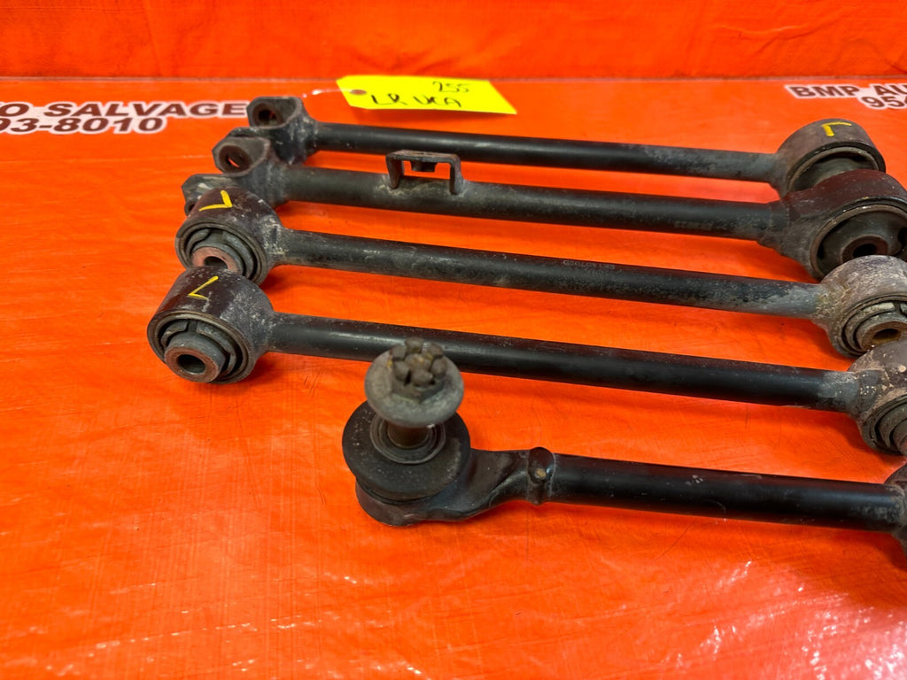 04 08 ACURA TSX   DRIVER LEFT REAR   LOWER UPPER MIDDLE   CONTROL ARMS   OEM 2559