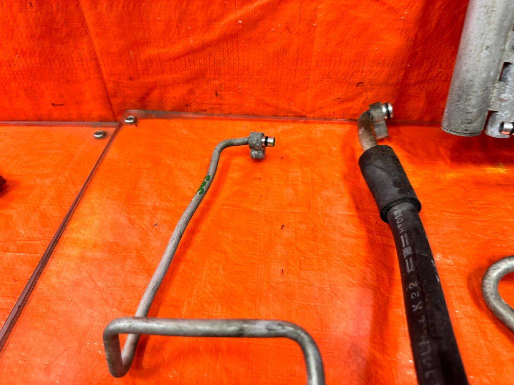 09 11 MAZDA RX8 RX 8   AC LINE SET LINES PIPES HOSES W/ CONDENSER & FAN OEM 3039