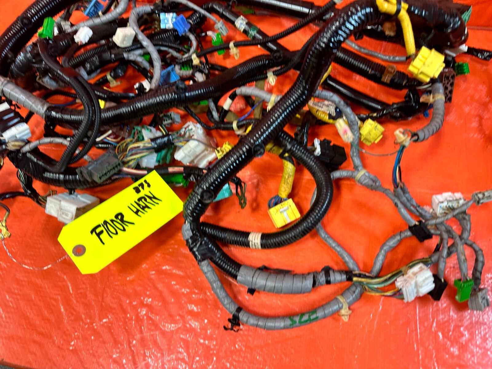 2006 06 ACURA TSX INSTRUMENT GAUGE CLUSTER WIRING HARNESS WIRE LOOM AUTO OEM 2757