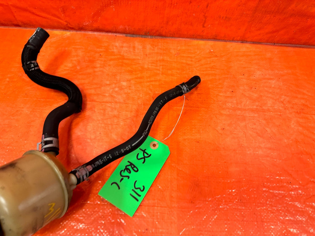 08 13 INFINITI G37 COUPE 2D   POWER STEERING RESERVOIR TANK BOTTLE   OEM #3112