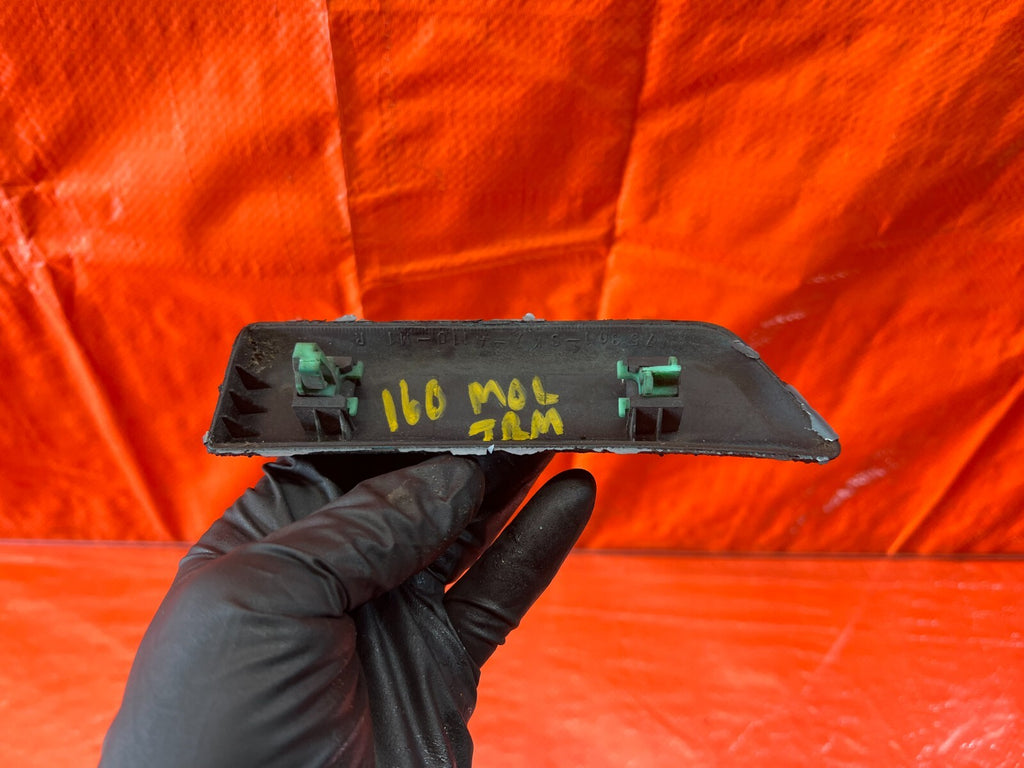 90 93 ACURA INTEGRA B17A1 GSR   VTEC RIGHT FRONT BODY MOLDING / FENDER TRIM #1608