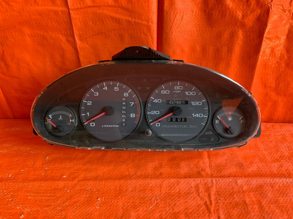 OEM 1997 97 ACURA INTEGRA SEDAN AUTOMATIC INSTRUMENT GAUGE CLUSTER 157K MILES0