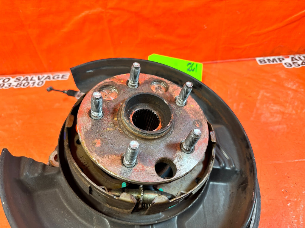 02 10 LEXUS SC430   PASSENGER RIGHT REAR SPINDLE KNUCKLE HUB   OEM FACTORY #2614