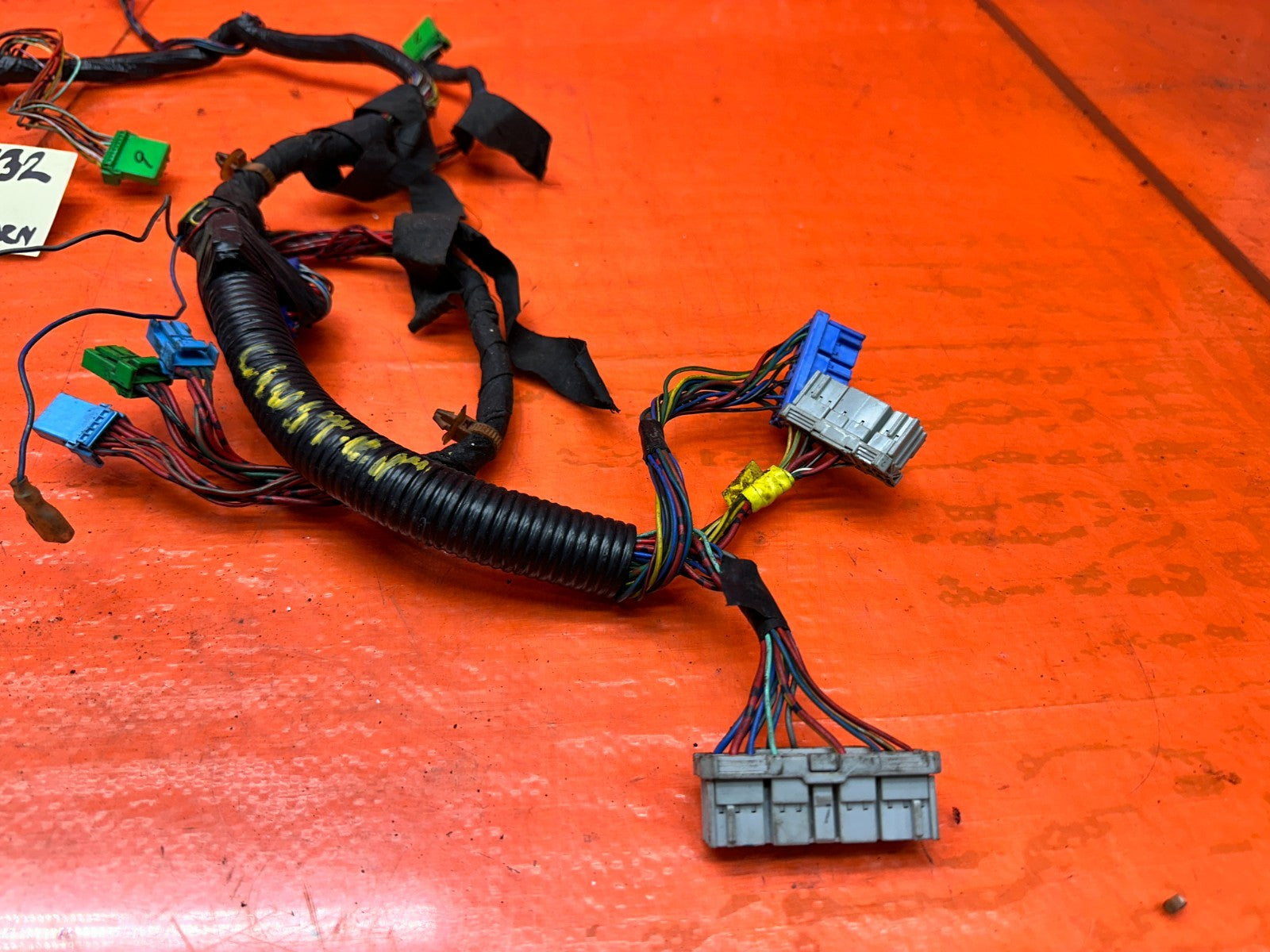 92 96 HONDA PRELUDE MT DIGITAL MANUAL GAUGE CLUSTER WIRE HARNESS OEM #3324