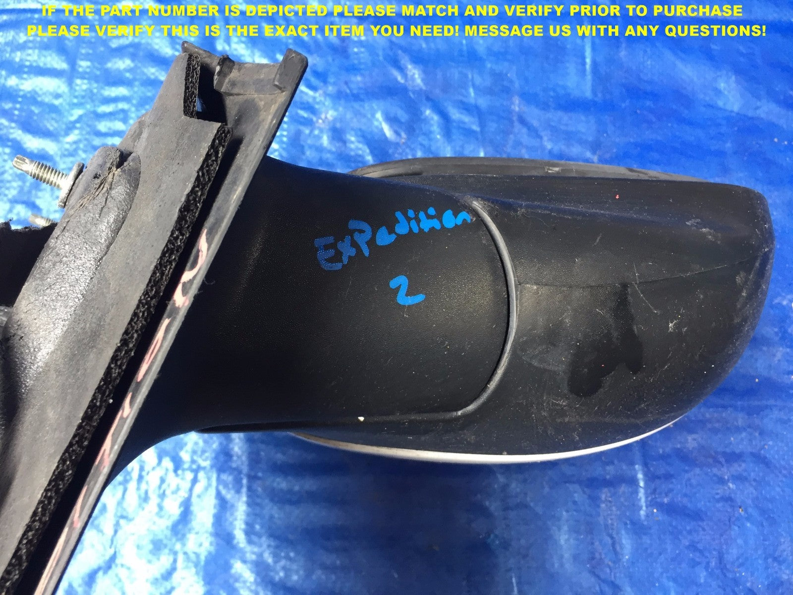 OEM 1997 1998 1999 2000 2001 FORD EXPEDITION PASSENGER RIGHT SIDE VIEW MIRROR5