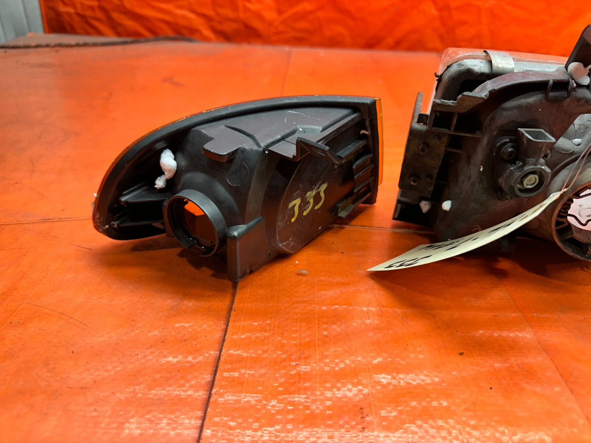 1992-1995 HONDA CIVIC 2D 3D HEADLIGHTS CORNER LIGHTS PAIR SET OEM #33317