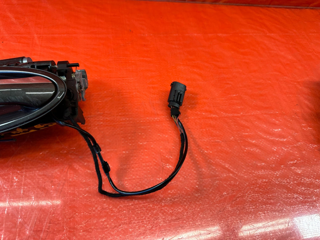 10 16 PORSCHE PANAMERA PASSENGER RIGHT REAR EXTERIOR DOOR HANDLE OEM FACTORY #658