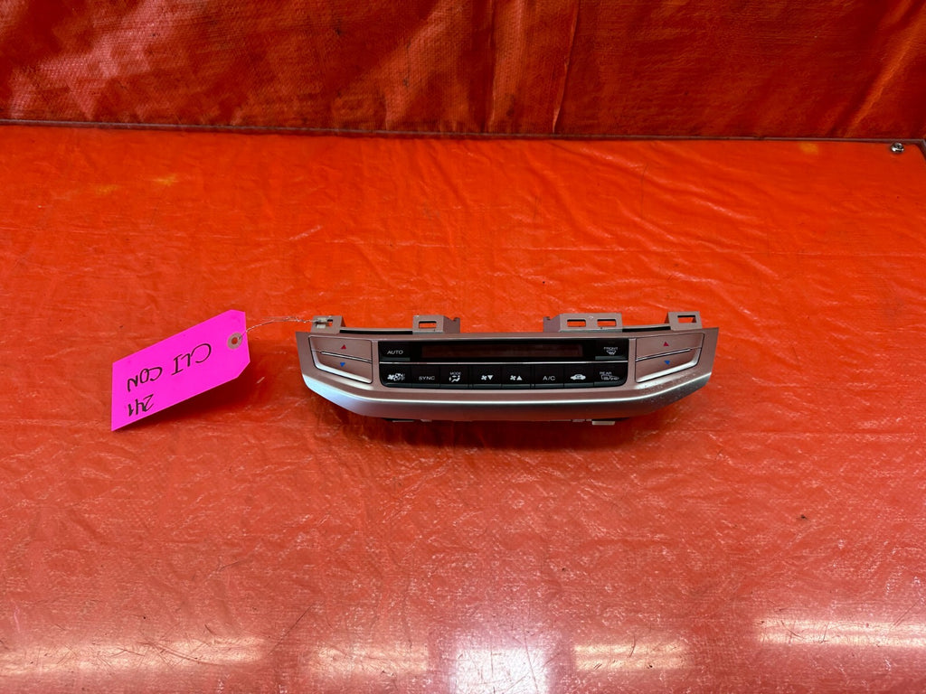 2015 HONDA ACCORD SEDAN EX EXL   HVAC AIR CONDITIONING AC HEATER CLIMATE CONTROL0