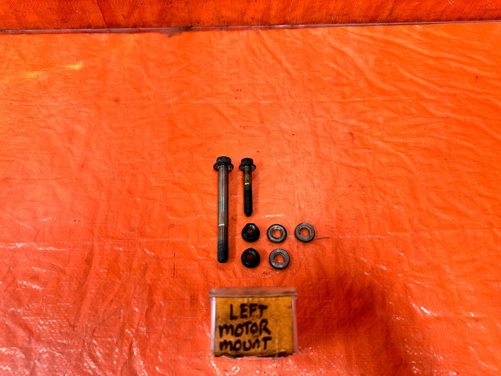 93 97 HONDA DEL SOL   DRIVER LEFT   ENGINE MOUNT MOTOR MOUNT BOLTS   OEM #2950