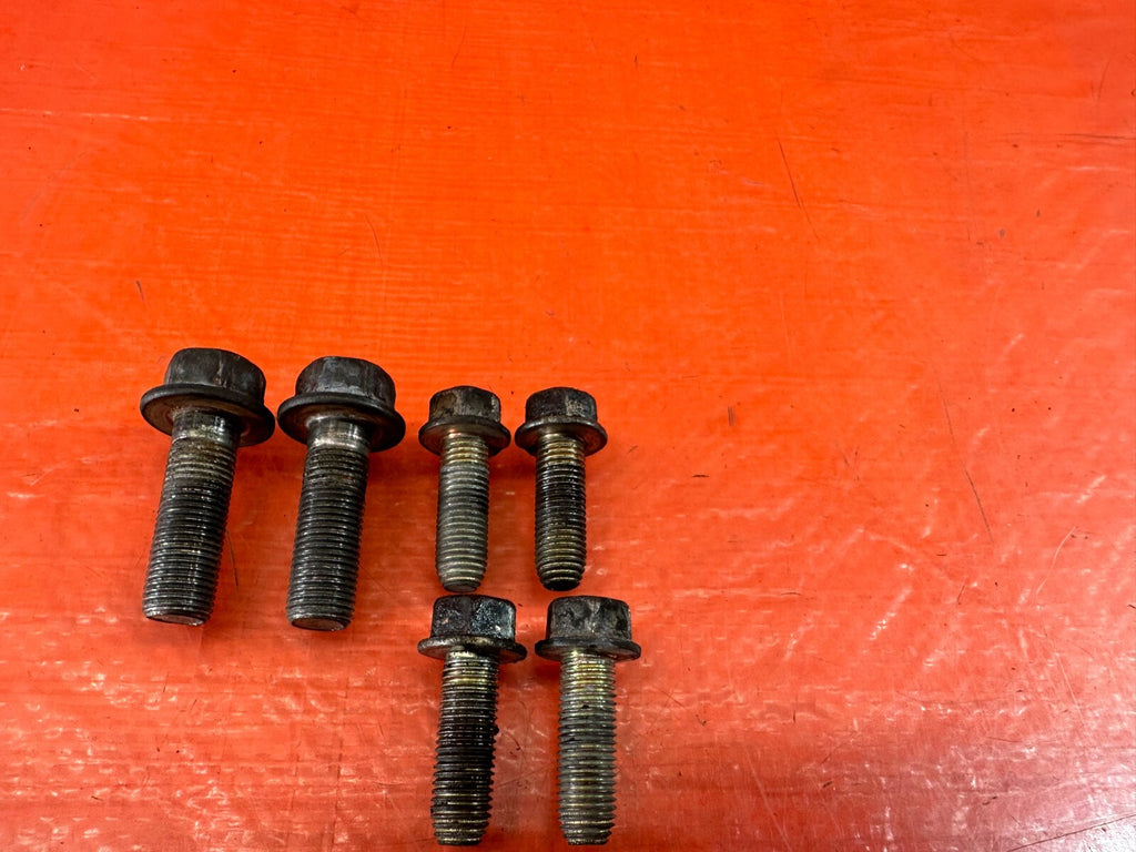 94 01 ACURA INTEGRA AUTOMATIC LOWER TRANSMISSION BRACKET BOLTS W TQ MT BOLTS 2282