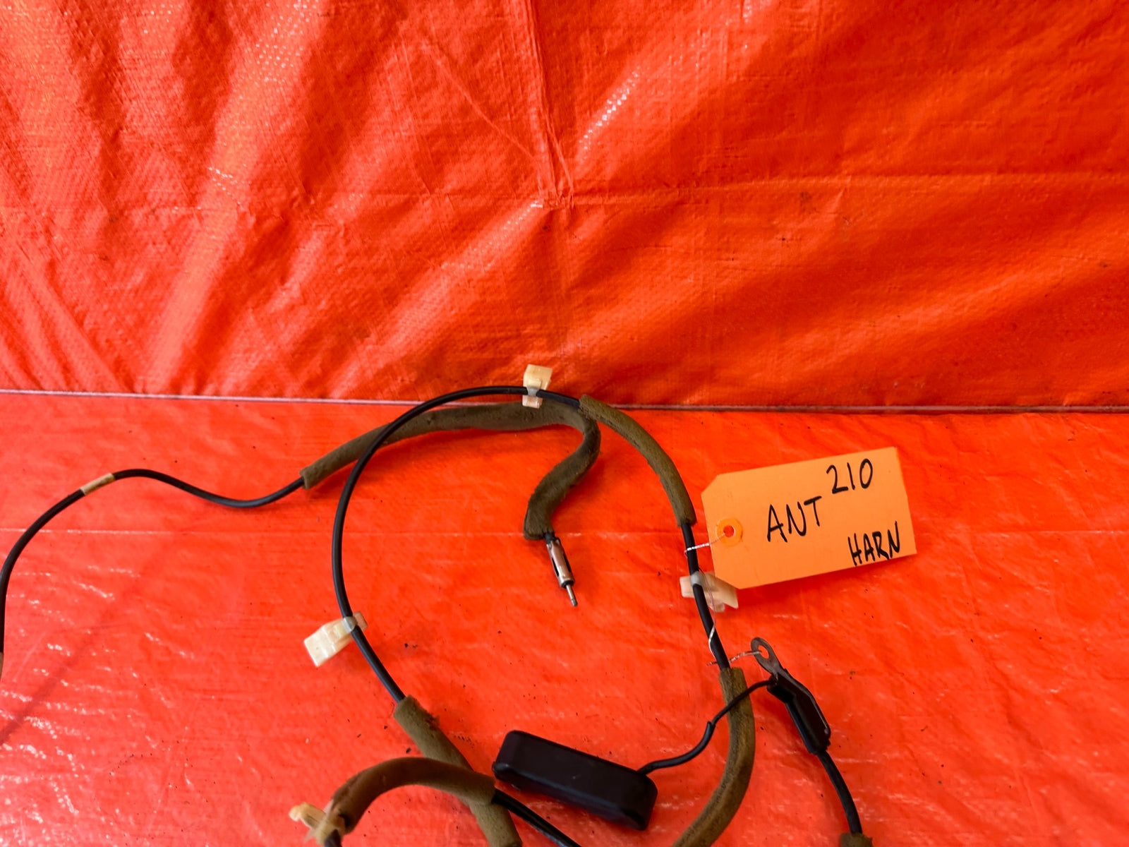 97 01 HONDA PRELUDE RADIO STEREO CD PLAYER ANTENNA WIRE HARNESS WIRING LOOM #2105