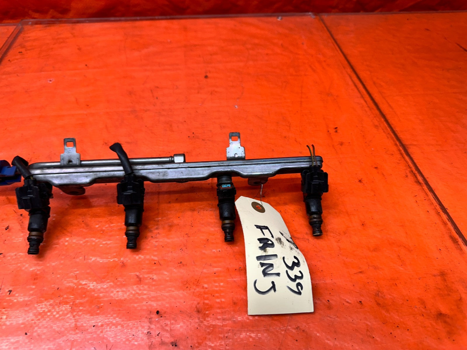 04-05 ACURA TSX 2.4L K24A2 FUEL RAIL WITH INJECTORS ASSEMBLY OEM #3397
