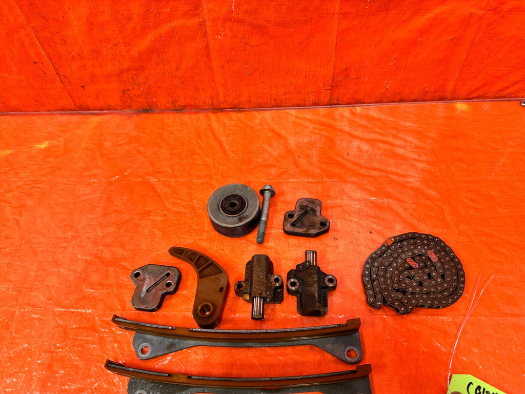 13 16 HYUNDAI GENESIS COUPE 3.8L TIMING CHAIN KIT GUIDES TENSIONER OEM #2993