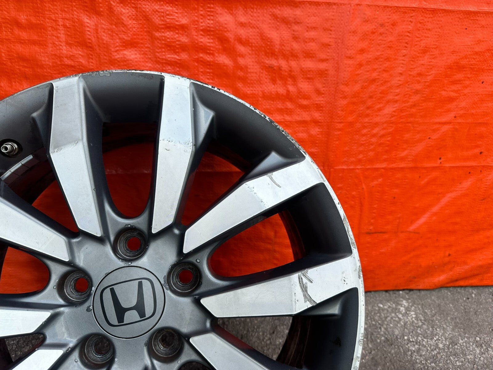 09 11 HONDA CIVIC SI   5 / 10 SPOKE   17 INCH   WHEEL RIM   OEM FACTORY 2862