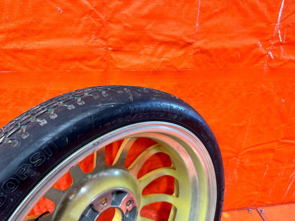 04 11 MAZDA RX8 RX 8   EMERGENCY SPARE BACK UP TIRE WHEEL RIM   OEM FACTORY #3032