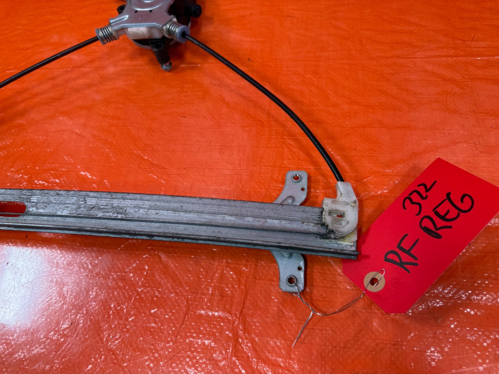 04 08 ACURA TSX   PASSENGER RIGHT FRONT   WINDOW REGULATOR W/ MOTOR   OEM #3222