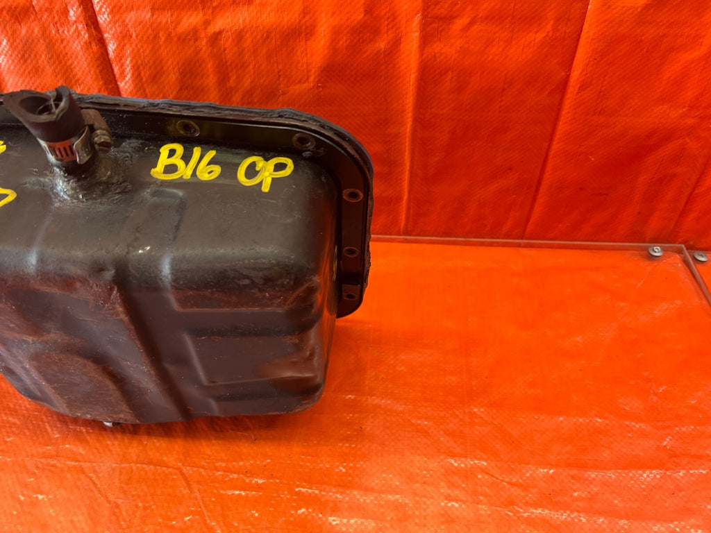92 01 ACURA INTEGRA   NON VTEC   B18B B18A    TURBO TAPPED OIL PAN ASSEMBLY OEM3