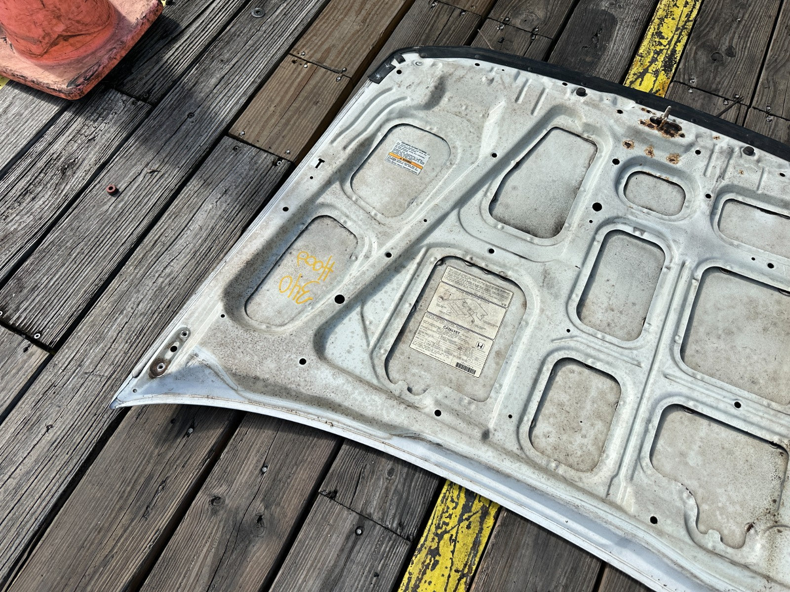 94-01 ACURA INTEGRA 4D SEDAN FRONT ENGINE HOOD PANEL BONNETT OEM #34023