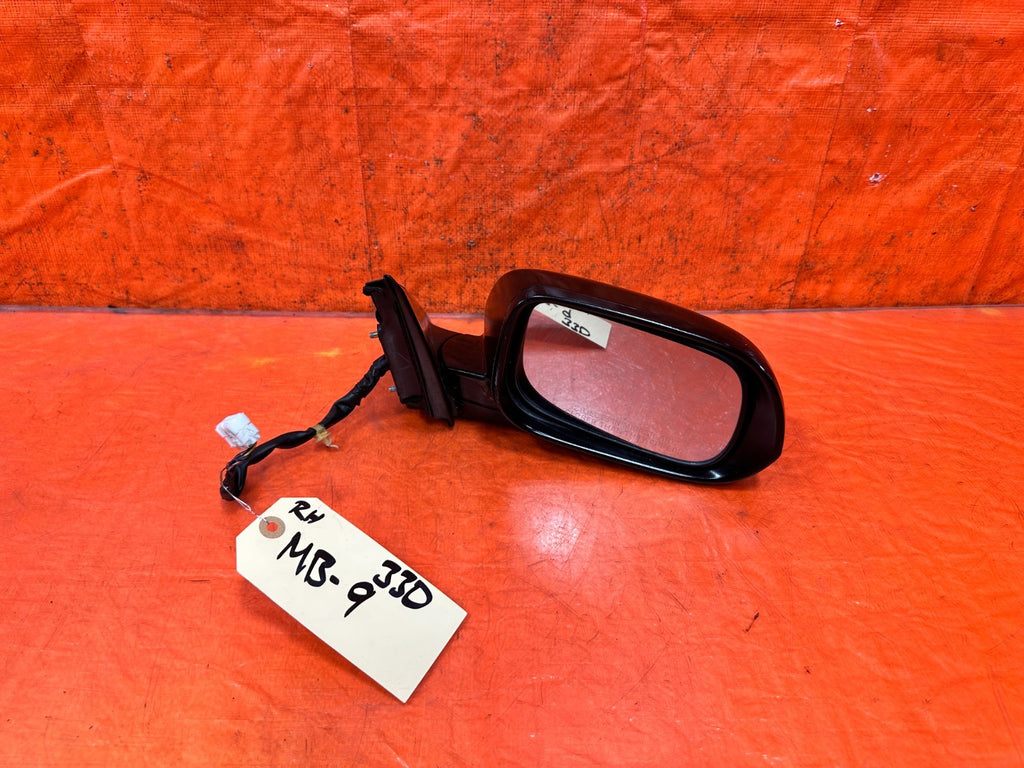 04 08 ACURA TSX RIGHT PASS FRONT DOOR POWER SIDE VIEW MIRROR OEM #3304