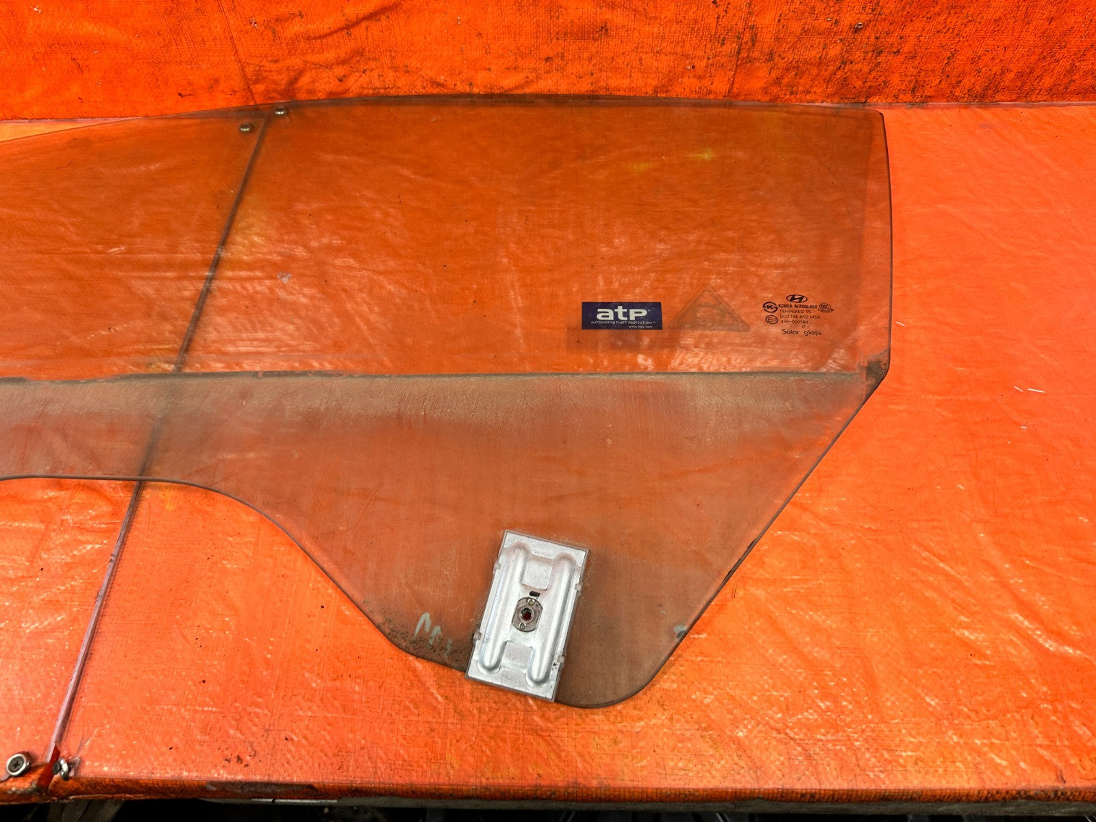 10 16 HYUNDAI GENESIS COUPE   DOOR GLASS WINDOW   DRIVER LEFT SIDE   OEM #3261