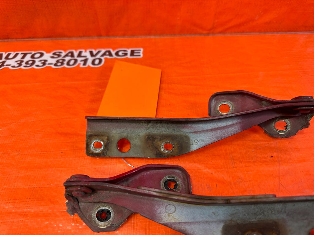 93 95 HONDA DEL SOL   HOOD HINGE SET   LEFT AND RIGHT HINGES   OEM #25613