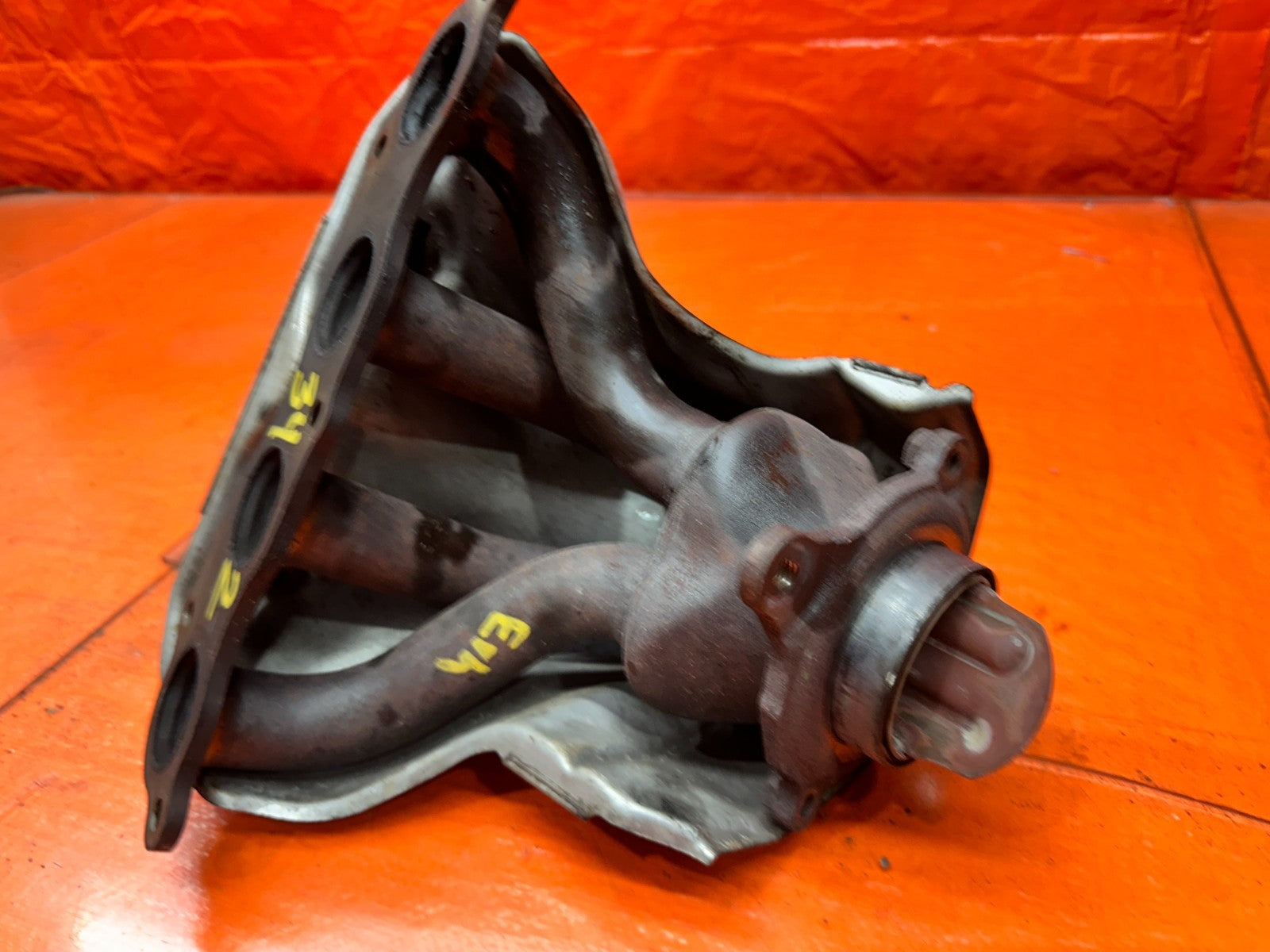 04-05 ACURA TSX 4D 2.4L K24A2 EXHAUST MANIFOLD HEADER CATALYTIC CONVERTER #3425