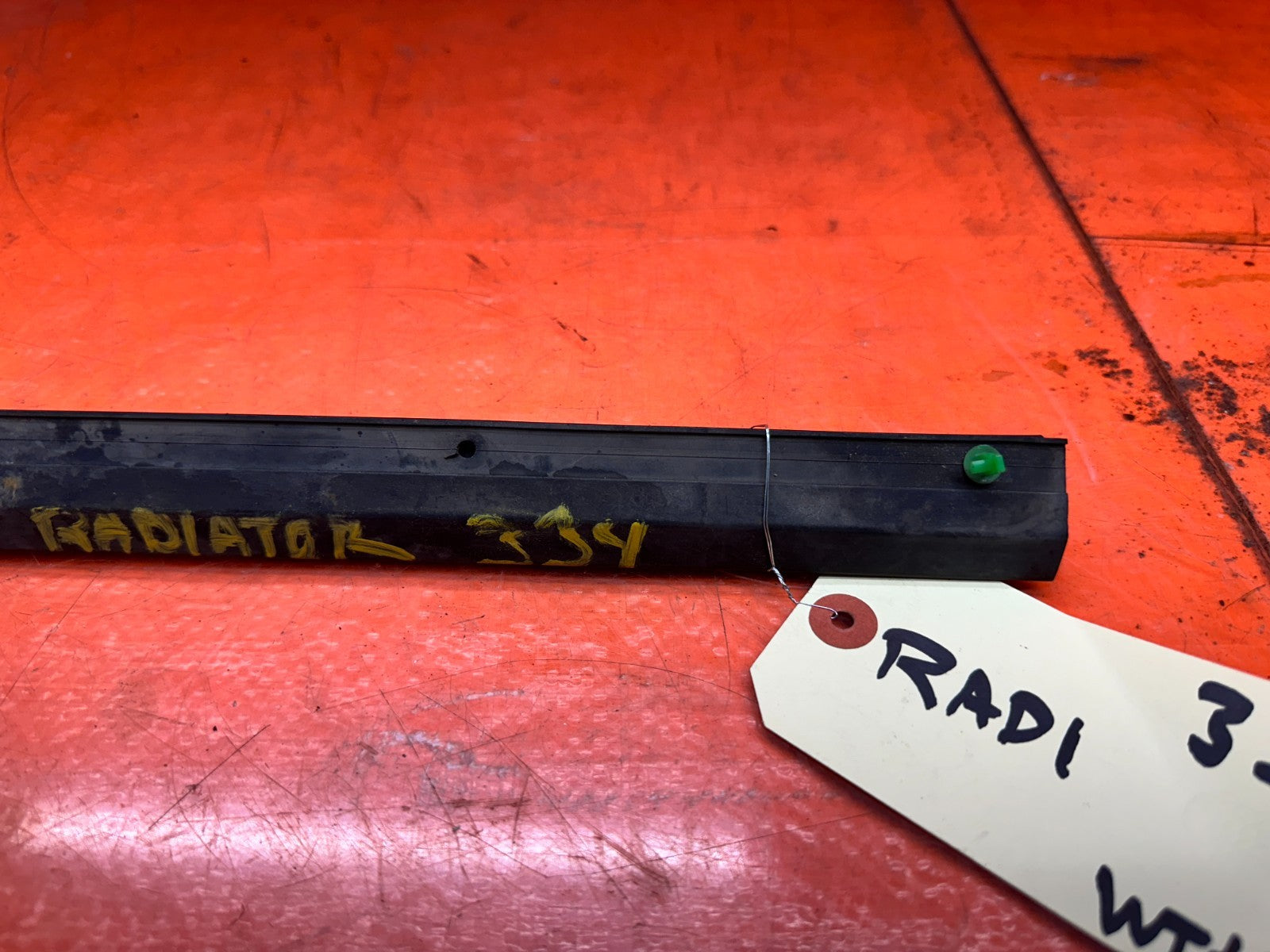 13 15 HONDA CIVIC SI 4D FRONT RADIATOR CORE SUPPORT LOWER WEATHERSTRIP OEM 3345