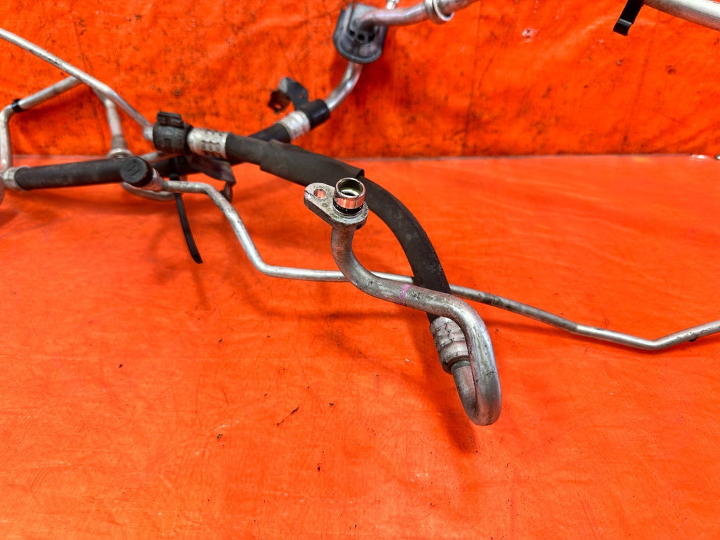 08 15 INFINITI G37 Q60 3.7L A/C AIR CONDITIONING REFRIGERANT LINES HOSES SET 32913
