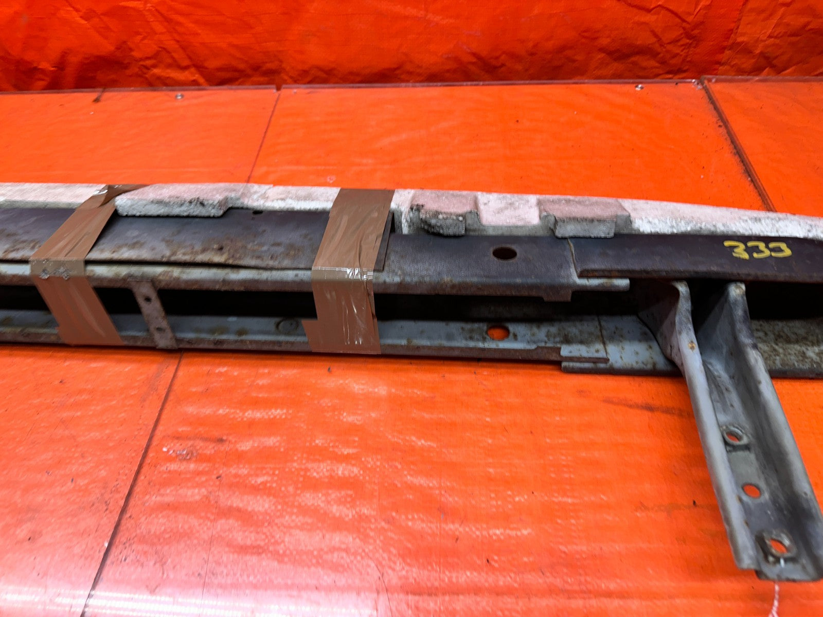 92 95 HONDA CIVIC 2D COUPE   REAR BUMPER REINFORCEMENT CRASH BEAM   OEM #3335