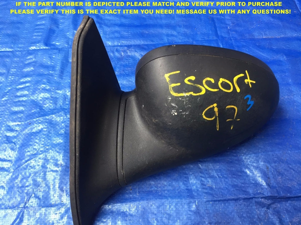 OEM 1997 1998 1999 2000 2001 2002 FORD ESCORT DRIVER LEFT SIDE VIEW MIRROR #31