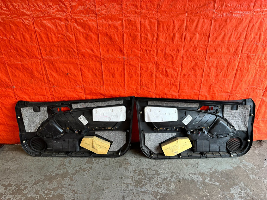 02 06 ACURA RSX   LEFT AND RIGHT BLACK DOOR PANELS W/ SUEDE INSERT   OEM FACTORY13