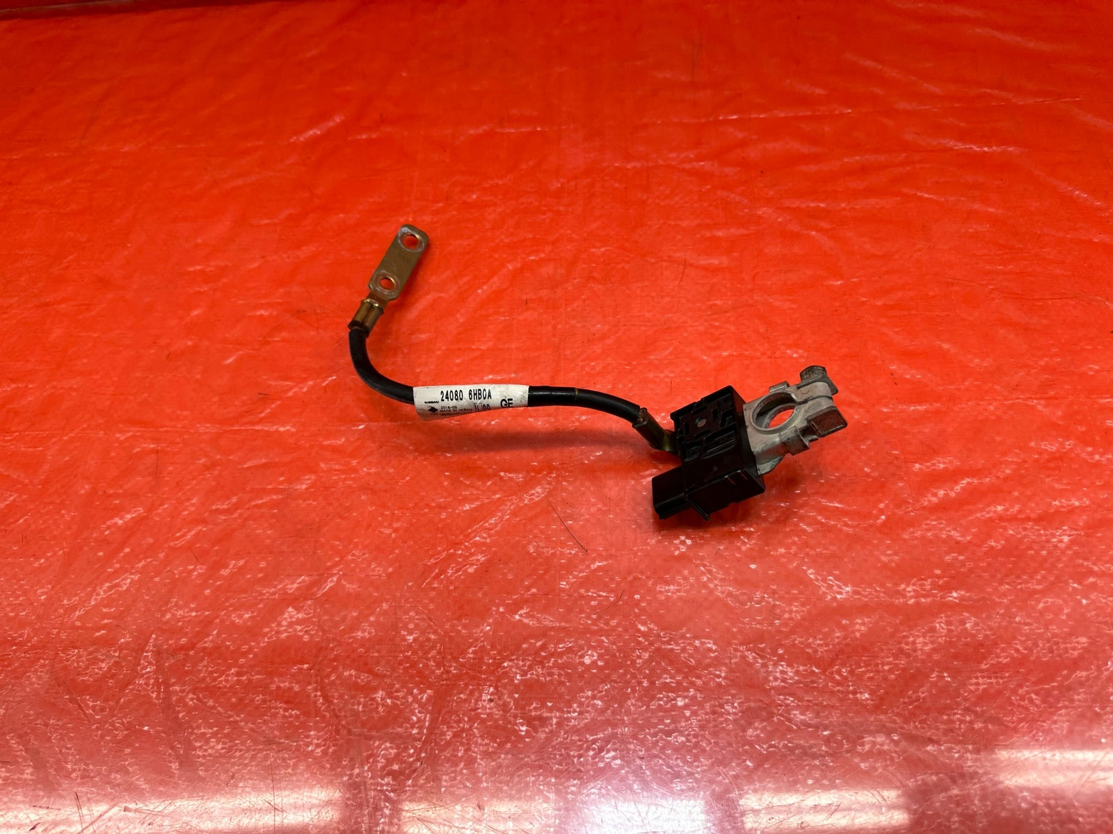 16 20 INFINITI Q50 Q60 3.0L   NEGATIVE TERMINAL BATTERY GROUND WIRE HARNESS #1859