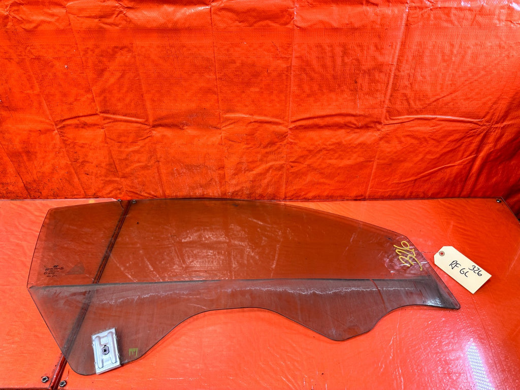 10 16 HYUNDAI GENESIS COUPE   PASSENGER RIGHT FRONT   DOOR GLASS WINDOW OEM #3260