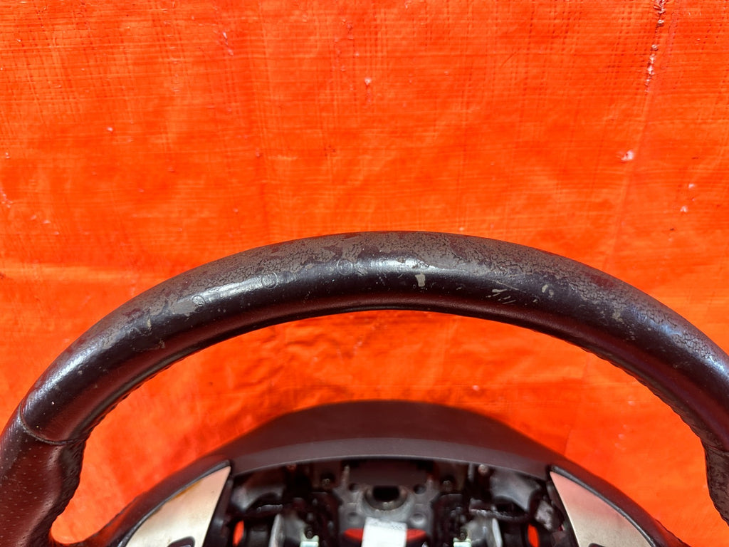04-05 ACURA TSX - STEERING WHEEL - BLACK LEATHER WRAP - OEM FACTORY #3041