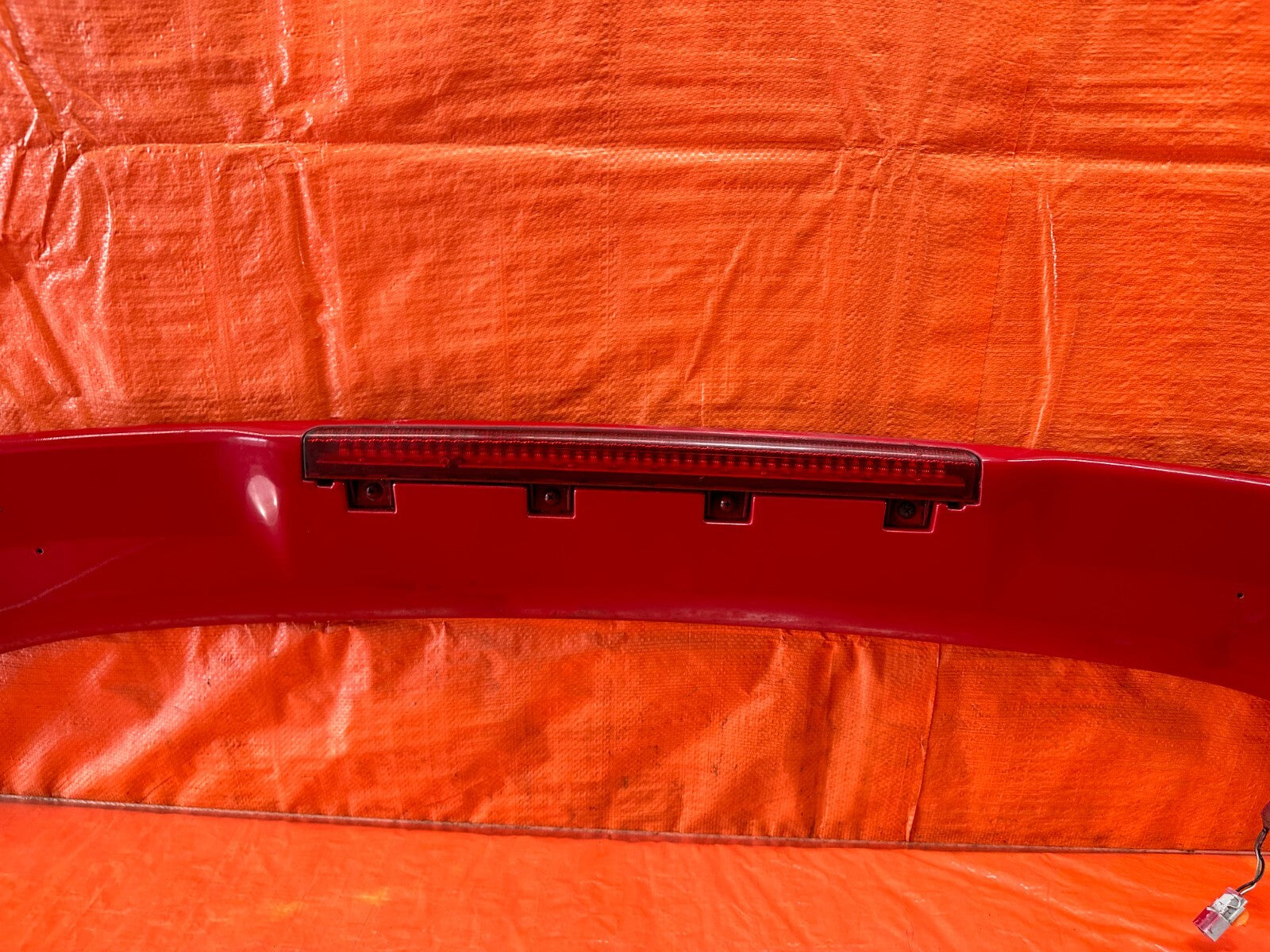 94 97 ACURA INTEGRA 2D   GS R MODEL   REAR WING SPOILER DECK LID TRIM   OEM #22611