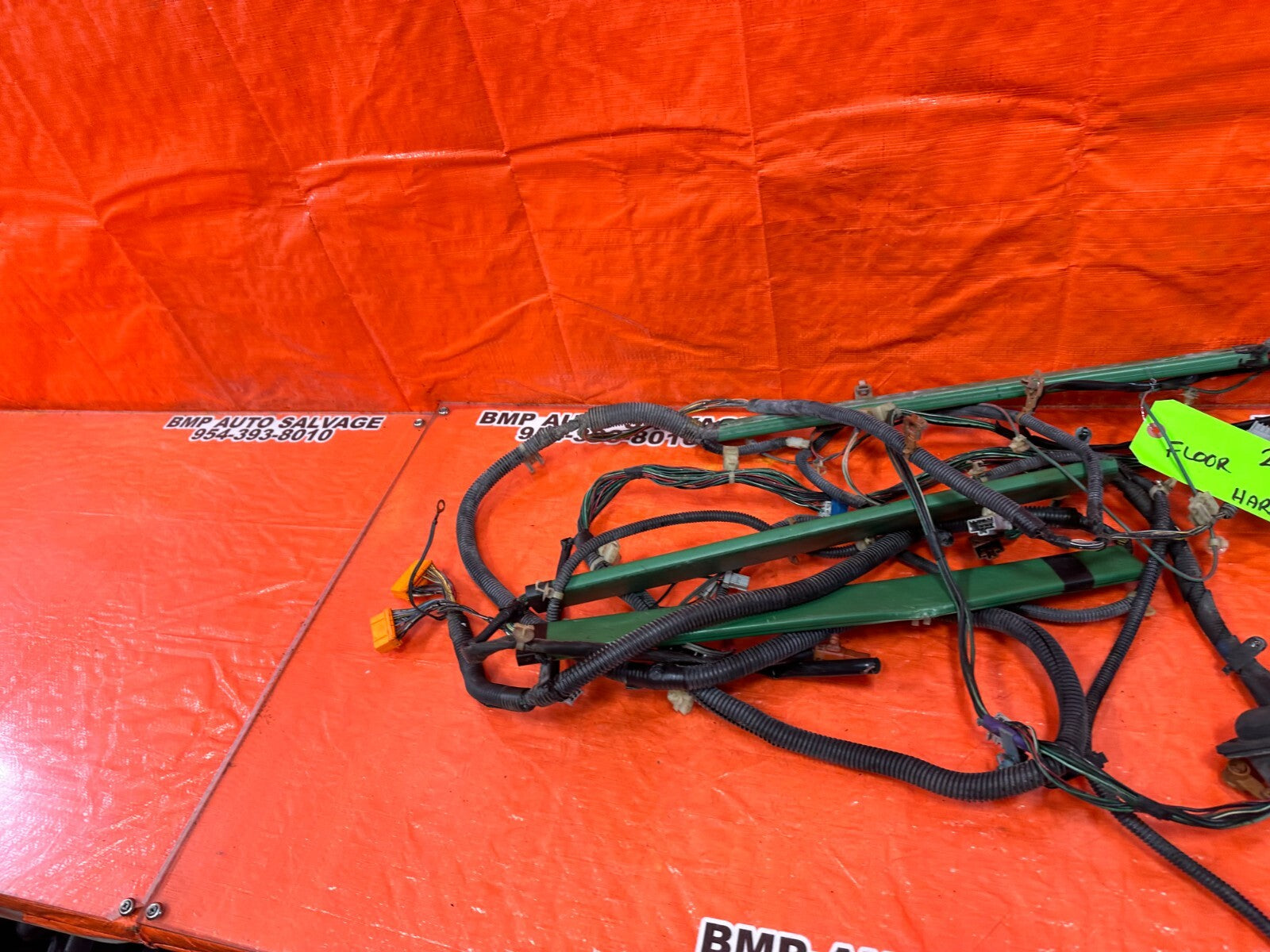 1997 97 ACURA INTEGRA   INTERIOR FLOOR REAR WIRING HARNESS WIRE LOOM   OEM #2537